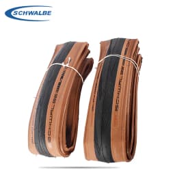 Schwalbe ONE 700x25C 28C Road Bike 700C Tubeless Folding Tire Brown Edge Puncture-resistant Bicycle Tire 
