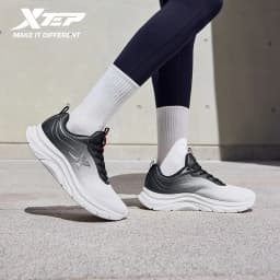 Xtep Running Shoes For Men 2025 Winter New Arrival Retro Rebound Cushion Support Stability Fashion Walking Sneakers 875419110041