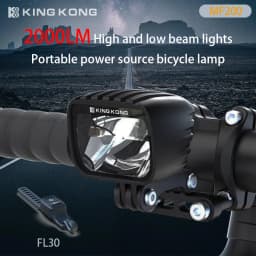 kingkong MF200 12V DC power supply bicycle lamp DIY Battery Life Extension Suitable for long-distance cycling Mountain bike