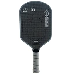 SWORD&SHIELD J2Ti Carbon Fiber, Pickleball Paddle, Polyester Carbon Weaved Face, Polymer Honeycomb Core 16MM, Large Sweet Spot