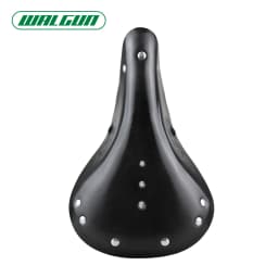 WALGUN Bicycle Saddle Handcrafted Vintage Leather Saddles Combining Comfort and Aesthetics Essential Accessories for Cycling