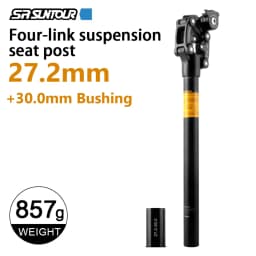 SR Suntour NCX MTB Seatpost 400mm Mountain Bicycle Damping Suspension Seat Post Dirty Bike Seat Tube 27.2 30.9 31.6mm Bike Parts