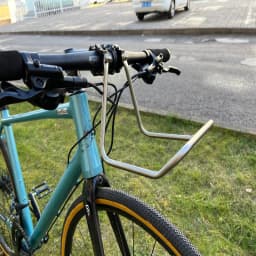 Bike Front Rack Mountain Road Bike Stainless Steel Integrated High-capacity Design Bicycle Luggage Carrier Bicycle Accessories