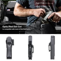 G17/G19+TLR-8 / TLR-8A Holster IWB Kydex Holster Optic Cut Fit: G17/G19/G44/G45 (GEN 1-5)&G23/32 (Gen 3-4)+TLR-8/TLR-8A