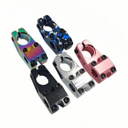 BMX Stem 22.2*28.6mm 50mm Lightweight Aluminimun Alloy CNC Bicycle Stem BMX Handbar Stem For Street Freestyle Bike Cycling Part
