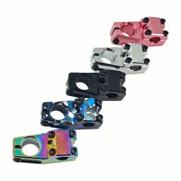 BMX Stem 22.2*28.6mm 50mm Lightweight Aluminimun Alloy CNC Bicycle Stem BMX Handbar Stem For Street Freestyle Bike Cycling Part