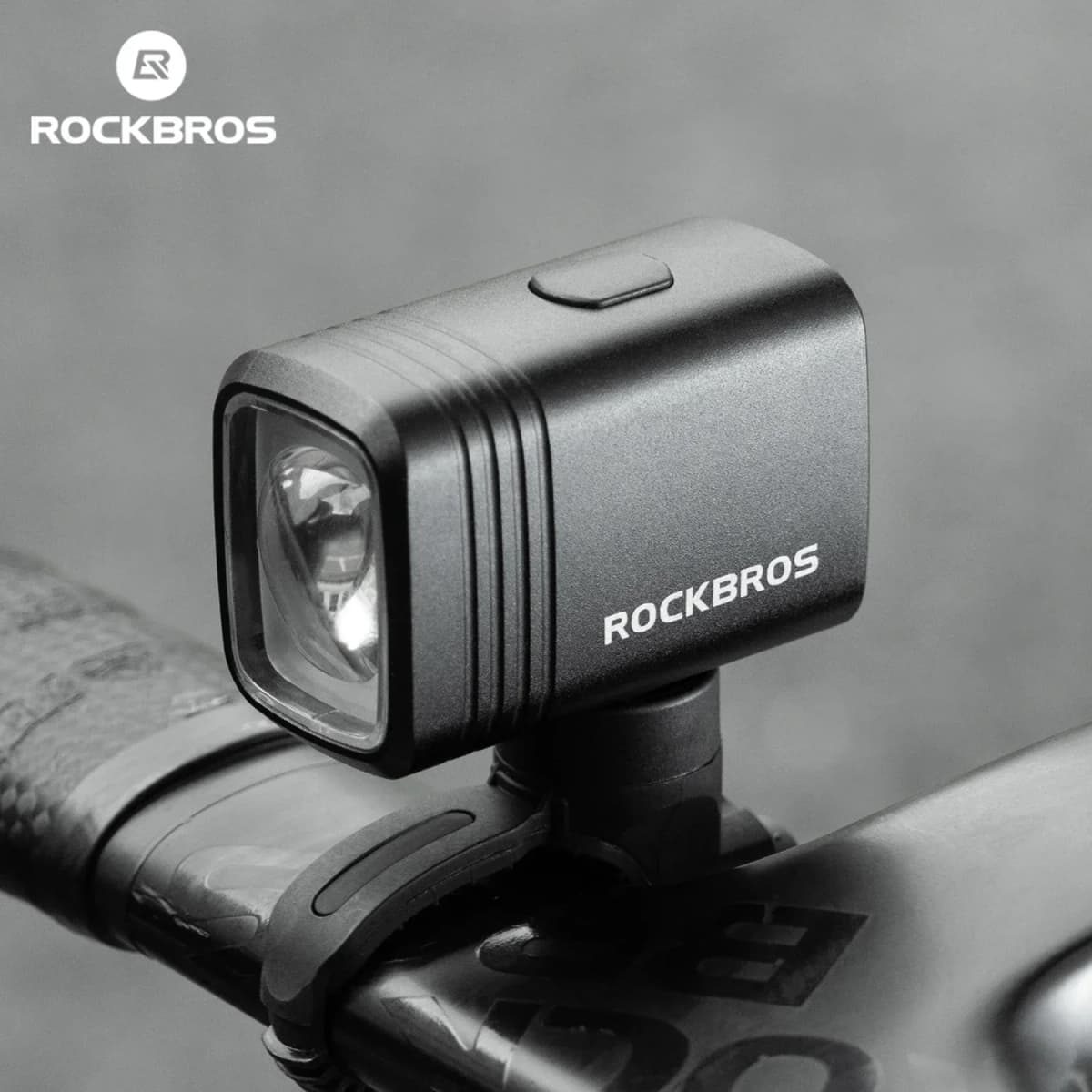 ROCKBROS 1000LM Bicycle Front Hanging Light Bike Headlight Cut-off Line Intelligent Power Display Screen High Brightness Light