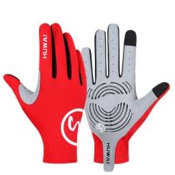 ZHUOHUA Summer Ice Silk Cycling Gloves Breathable Sun Protection Half Finger Fishing Gloves for Outdoor Riding Fishing Driving
