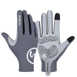 ZHUOHUA Summer Ice Silk Cycling Gloves Breathable Sun Protection Half Finger Fishing Gloves for Outdoor Riding Fishing Driving