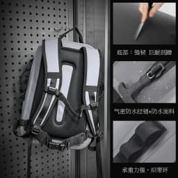 25L 600D TPU Sport Outdoors Backpack Waterproof Camping Cycling Fishing Bag Men Large Capacity Airtight Zipper Travel Backpack