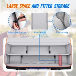Large Telescope Bag 50 inch Telescope Carrying Case for Tripod Padded Telescope Storage Bag Telescope Accessories Carry Case