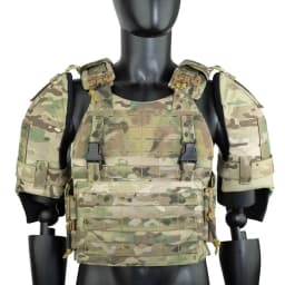 Tactical Shoulder Pads Detachable Arm Guard Extension Kit Molle Compatible Military Vest Accessories Airsoft Gear Equipment
