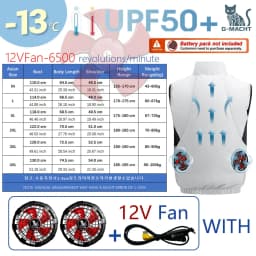 NEWS USB 12V/5V 4Fan Couples Summer Breathable Cooling Vest Sleeveless Fan Air Conditioner Jacket Heat Resistant Outdoor Workwea