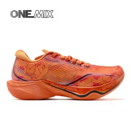 ONEMIX New Man Carbon Board Running Shoes Shock Absorption High Elasticity Breathable Sports Shoes for Comprehensive Training