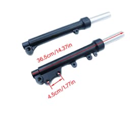 365mm 385mm 420mm Silver Black Damping Front Fork Hydraulic Shock Absorber Suitable for Citycoco Modification Accessories