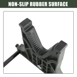 Green Tactical Rifle Air Gun Display Shooting Rack Compact Range Storage Gun Rack Bracket Desktop Rack Fork Maintenance Gun Clip