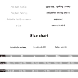 CSPD ATK Cycling Sportswear Men's Cycling Short-Sleeved Top Summer High-End Energy Band Cycling Jersey Sunscreen Cycling Shirt