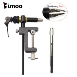 1PC 360° Rotation C-Clamp Fly Tying Vise Hardened Steel Jaws Jig Lure Making Tool Dry Wet Nymph Streamer Fishing Lure Tying Tool