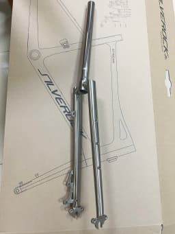 Chrome Steel Fork Road Bike Gravel Cyclocross 700C 28zoll 29er 28.6mm 25.4mm 1inch Disc Brake Kick Scooter Classic Quality Forks