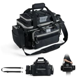 Goture Fishing Tackle Bags 38*23*19cm Shoulder Bag High Capacity 600D Oxford Cloth Outdoor Cycling Backpack Camping Picnic Bag