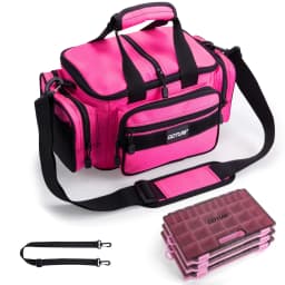 Goture Fishing Tackle Bags 38*23*19cm Shoulder Bag High Capacity 600D Oxford Cloth Outdoor Cycling Backpack Camping Picnic Bag