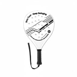 Budget-Friendly Padel Tennis Racket for Beginners Intermediates Durable Anti-Vibration Handle Plastic Grip