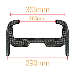 2027 UCI New Regulations BALUGOE Carbon Fiber Competition Track Bicycle Handlebar TT Handlebar High Intensity Fixed Gear Handle