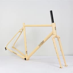TQIQT Gravel Frame 700C Road Rack Off-Road Bicycle Rack 4130 Chromium Molybdenum Steel Barrel Shaft Disc Brake Frame Bike Part