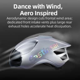 New Pneumatic Bicycle Helmet 3D Shock-Absorbing Lining Ventilated And Breathable Men's And Women's Road Mountain Safety Helmet