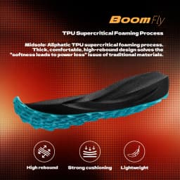 BMAI 10km Breathable Sneakers Men Outdoor Men's Sports Shoes 2026 Mountain Running Shoes for Man Cushion Trail Jogging Sneaker
