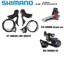 SHIMANO 105 R7020 Ultegra R8020 Groupset R7070 R8070 Hydraulic Disc Brake For Road Bike Shifter Brake Front Rear Derailleur