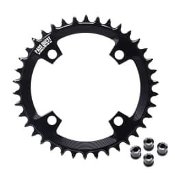 PASS QUEST 104BCD forAXS 12S Chainring ROUND NARROW WIDE CHAINRING for 104 BCD Flat Top Chain 12 Speed