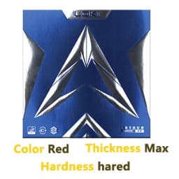 Original LOKI ARTHUR Europe/Asia China Table Tennis Rubber Sticky Offensive Ping Pong Rubber with Hard Cake Sponge