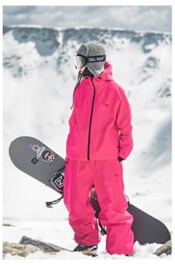John Snow New Warm Snow Wear For Men And Women Waterproof Breathable Snowboard Jacket And Pants Outdoor Professional Ski Suit
