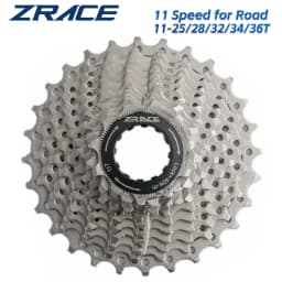 ZRACE Bicycle Cassette 11 Speed Road / MTB Bike Freewheel 11-25T / 28T / 32T / 34T / 36T, Compatible with Ultegra 105