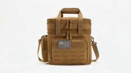 Tactical Lunch Bag for Men's Heavy Duty Lunch Box Leakproof Insulated Durable Thermal Cooler Bag Adult Meal Camping Picnic Pail