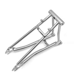 Titanium Bicycle Rear Triangle for P Line for Brompton Bike Front Fork Frame Lightweight 16" Original Size Parts