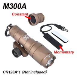 WADSN Airsoft Surefir M600C M600 M300 Tactical Scout Light AR15 Flashlight LED Hunting Spotlight SF M300A Gun lamp