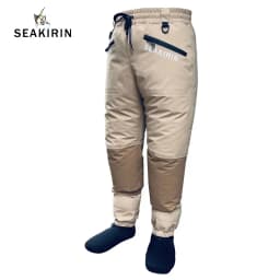 Unisex Wading Pants Waist High Wader,Breathable Stockingfoot Wade in Streams Waterproof Hip Trousers for Fishing Hunting Boating