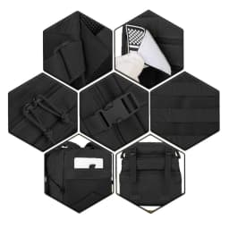 45L Tactical Backpacks Molle Assault Pack 3 Day Bug Out Bag Hiking Treeking Rucksack Fitness Camping, Daily Work