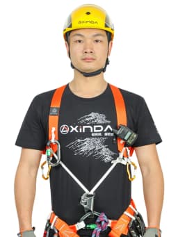 XINDA Ascending Device Shoulder Girdles SRT Chest Safety Belt Dyneema Harness Rock Climb Safety Waterproof and Antifouling