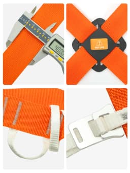 XINDA Ascending Device Shoulder Girdles SRT Chest Safety Belt Dyneema Harness Rock Climb Safety Waterproof and Antifouling