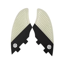 UPSURF FCS KEEL Twin FINS Surfboard FinS 2pcs/set Honeycomb Patchwork Twin Fins For Sup Accessories Surfing Quilhas