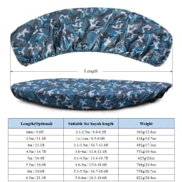 Kayak Storage Cover Universal Sport Waterproof Nylon Solar UV Resistant Dust Storage Cover Boat Canoe Dust Cover Shield