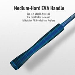 BLUE INSHORE Fishing Rods Inshore Breakwater Bass Rod S782L S862ML S902ML Saltwater Light Fast 2 Section Spinning Rods