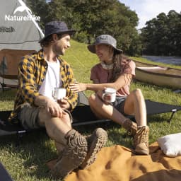 Naturehike Xjc05 Camping Bed 1 Person Easy Build Folding Bed Portable 150Kg Load Fold Up Bed Outdoor Light Travel Sleeping Cot