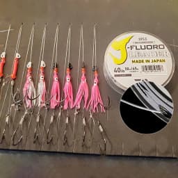 DaiwaJ-Fluorocarbon Fluorocarbon Leader 100m 50m Sinking Clear Fluorocarbon Line Made in Japan