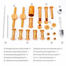 Bike Hub Bearing Installation Removal Tool New MTB Road Kit Bike Cassette EXP Star Ratchet Removal Tools For XD DT350 NOVATEC