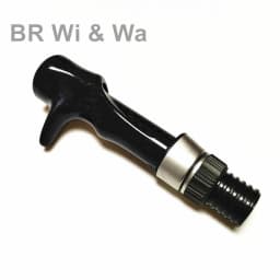 BR Wi & Wa Carbon Reel Seat 3K Woven Carbon Fiber Body With FUJI Hood DIY Spinng Fishing Rod Casting Rod Repair Building 1PCS