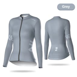 INBIKE Women's Long Sleeve Jersey MTB Cycling Jersey Spring Autumn Biking Clothing Slim Top Shirts for Riding Road Bike Clothes